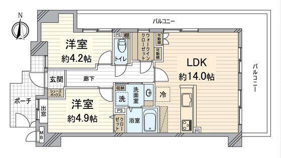 間取図(平面図)