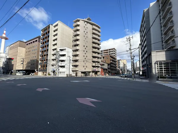 前面道路