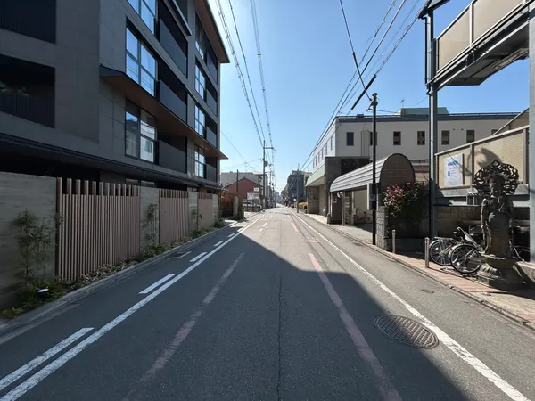 前面道路