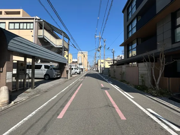 前面道路