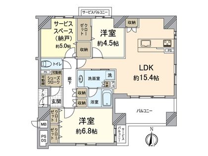 間取図(平面図)