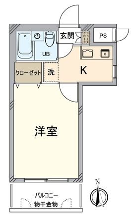 デトム・ワン室町二条 間取図(平面図) 間取図(平面図)