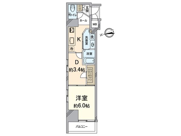 エステムプラザ東山邸 間取図(平面図)