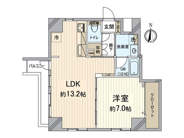 ライオンズマンション京都河原町 間取図(平面図) ライオンズマンション京都河原町 間取図(平面図)