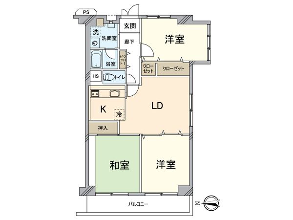 シャルム四条大宮 間取図(平面図) シャルム四条大宮 間取図(平面図)