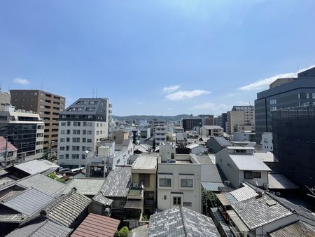 ディオ・フェルティ京都烏丸東 南側バルコニーからの眺望