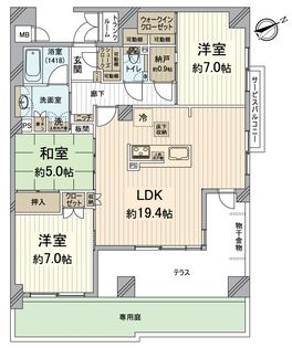 間取図(平面図)