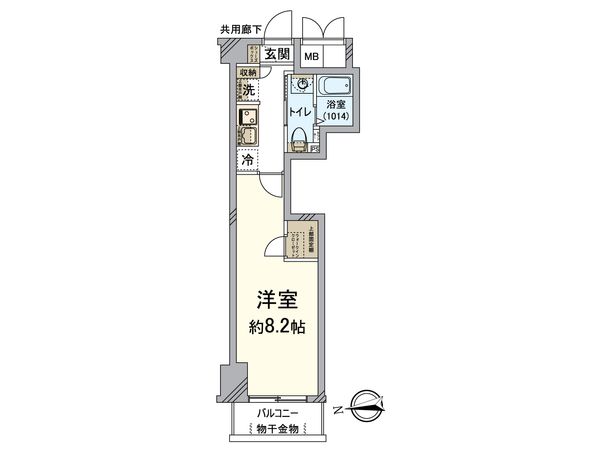 エステムプラザ東山邸 間取図(平面図)