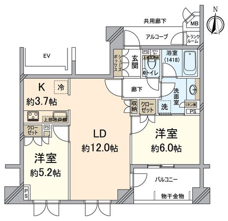 ザ・京都レジデンス岡崎神宮 間取図(平面図) ザ・京都レジデンス岡崎神宮 間取図(平面図)