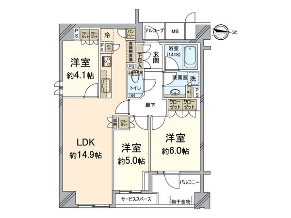 間取図(平面図)