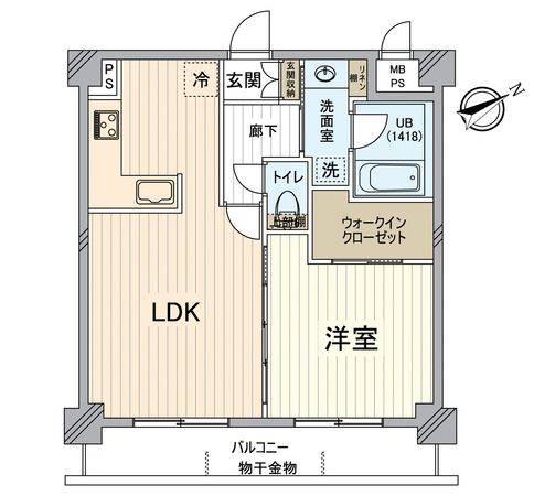 リーガル京都河原町五条 間取図(平面図) リーガル京都河原町五条 間取図(平面図)