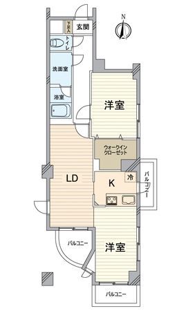 プレセランス山科 間取図(平面図) プレセランス山科 間取図(平面図)