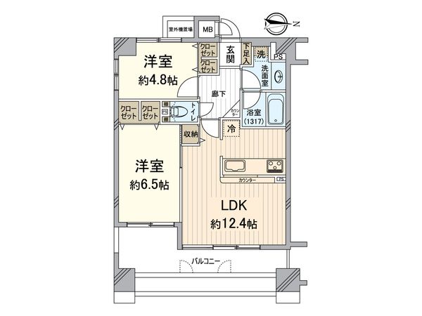 ルイシャトレ御池 間取図(平面図) ルイシャトレ御池 間取図(平面図)