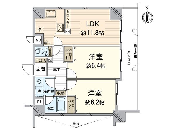 アルモード御所東 間取図(平面図) アルモード御所東 間取図(平面図)