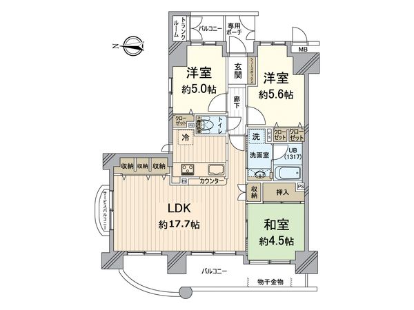 グラン・シティオ京都四条 間取図(平面図) グラン・シティオ京都四条 間取図(平面図)