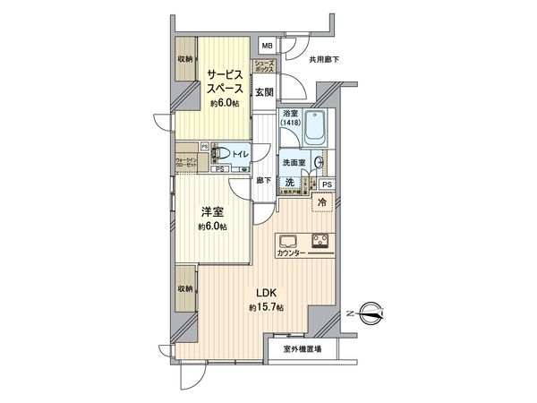 レ・ジェイド京都四条大宮 間取図(平面図) レ・ジェイド京都四条大宮 間取図(平面図)