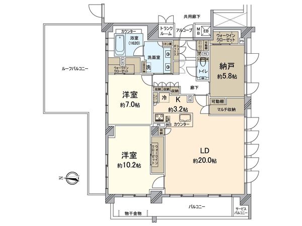 シエリア京都御所西 間取図(平面図) シエリア京都御所西 間取図(平面図)