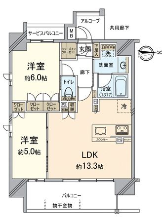 ザ・テラス京都グランターミナル 間取図(平面図) ザ・テラス京都グランターミナル 間取図(平面図)