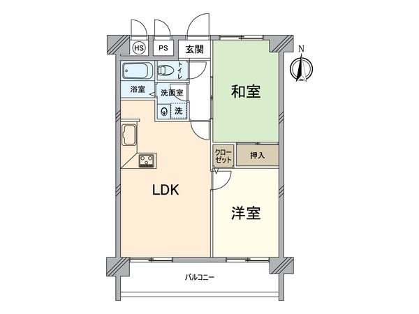 山科住宅 A棟 間取図(平面図) 山科住宅 A棟 間取図(平面図)