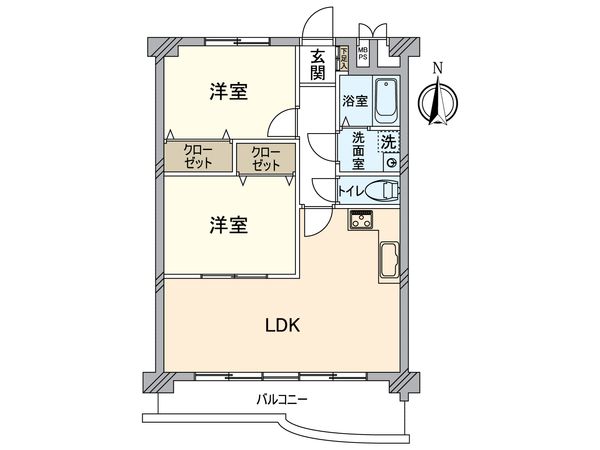 山科椥辻団地 間取図(平面図) 山科椥辻団地 間取図(平面図)