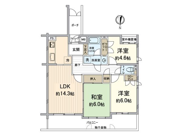 御所西中長者町パーク・ホームズ 間取図(平面図) 御所西中長者町パーク・ホームズ 間取図(平面図)