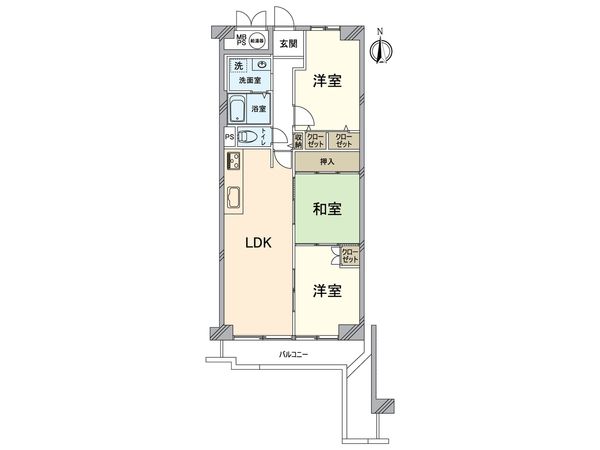 京都上京ハウス 4号棟 間取図(平面図) 京都上京ハウス 4号棟 間取図(平面図)