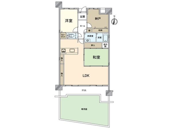 ルシェル山科森野町2番館 間取図(平面図) ルシェル山科森野町2番館 間取図(平面図)