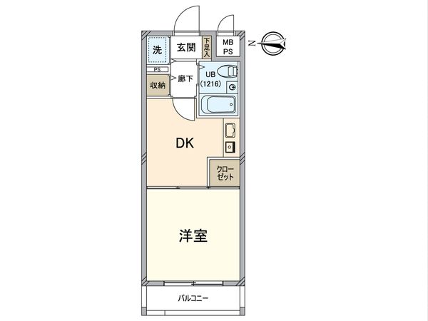 ライオンズマンション京都三条大宮 間取図(平面図) ライオンズマンション京都三条大宮 間取図(平面図)