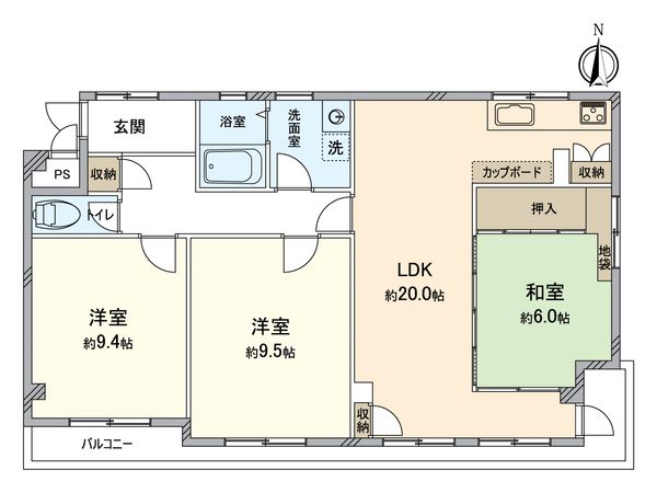 堺町ジュエリーハイツ 間取図(平面図) 堺町ジュエリーハイツ 間取図(平面図)
