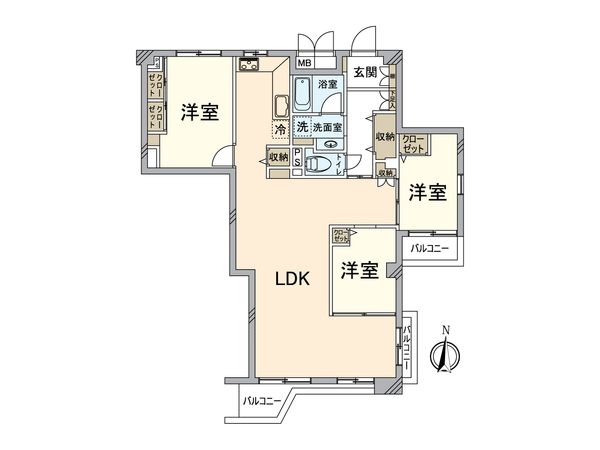 メイゾン御池 間取図(平面図) メイゾン御池 間取図(平面図)