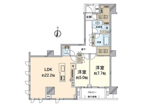 間取図(平面図)