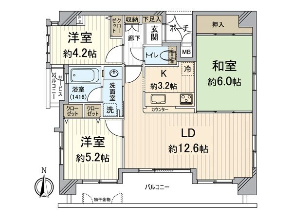 間取図(平面図)