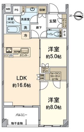 ザ・パークハウス三条油小路 間取図(平面図) ザ・パークハウス三条油小路 間取図(平面図)