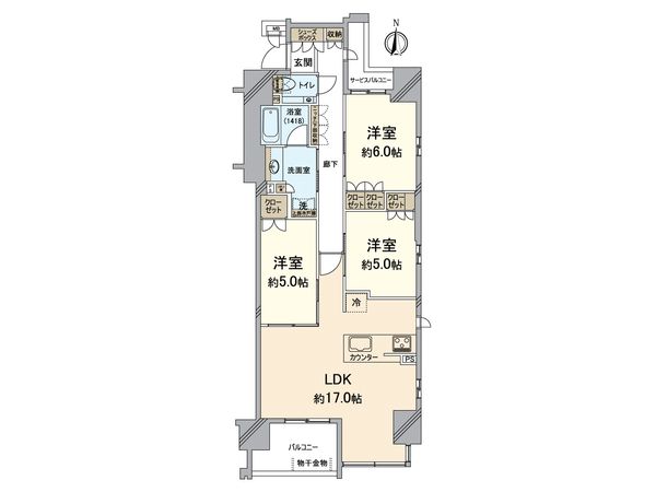 プレミスト京都御池通 間取図(平面図) プレミスト京都御池通 間取図(平面図)