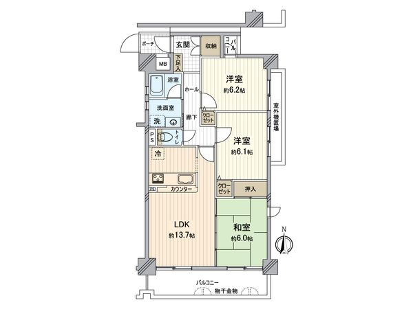 間取図(平面図)