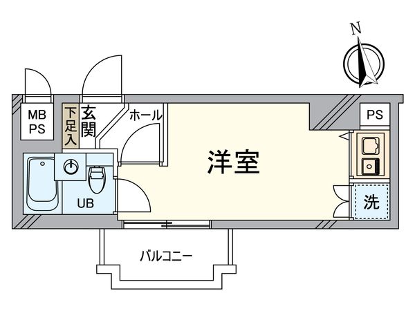 ライオンズマンション京都河原町 間取図(平面図) ライオンズマンション京都河原町 間取図(平面図)