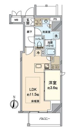 ラ・アトレレジデンス京都 間取図(平面図) ラ・アトレレジデンス京都 間取図(平面図)