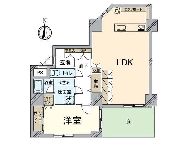エクセル四条富小路 間取図(平面図) エクセル四条富小路 間取図(平面図)