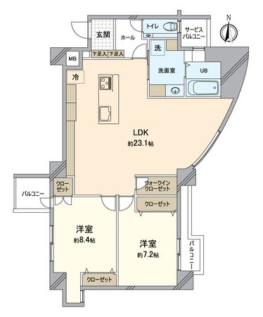間取図(平面図)