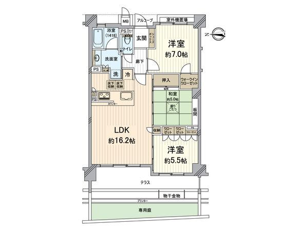 間取図(平面図)