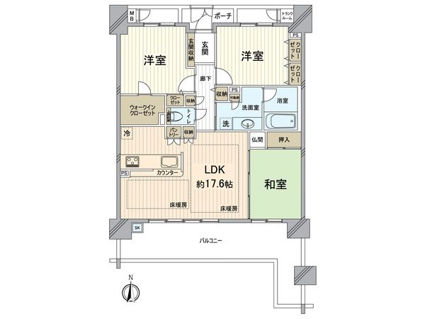 間取図(平面図)