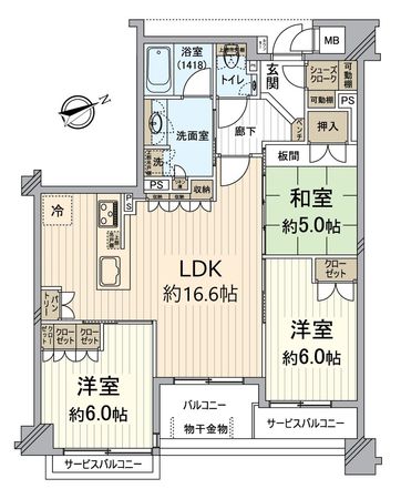 間取図(平面図)