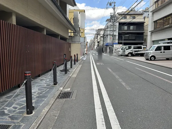 前面道路
