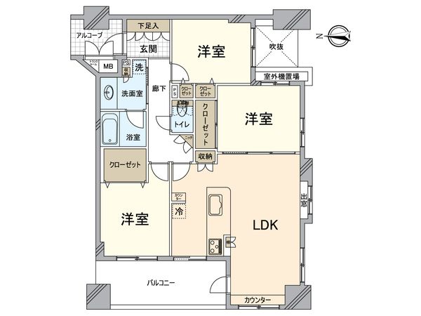 間取図(平面図)
