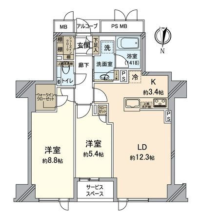 間取図(平面図)