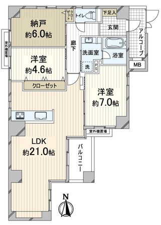 間取図(平面図)