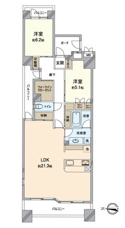 間取図(平面図)
