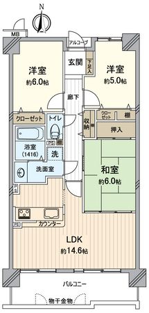 間取図(平面図)