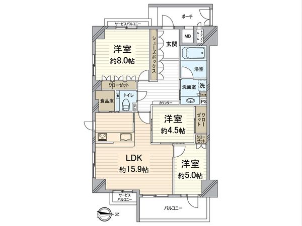 間取図(平面図)