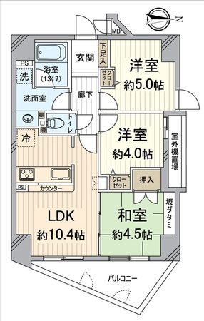 間取図(平面図)